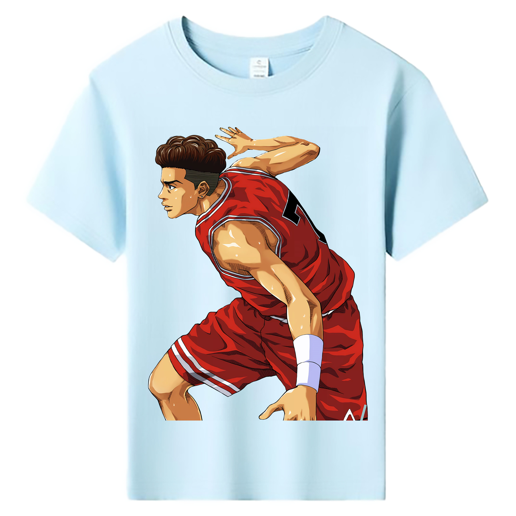 （画像用） SLAM DUNK／スラムダンク 綿100％キッズTシャツ（フロントプリント）